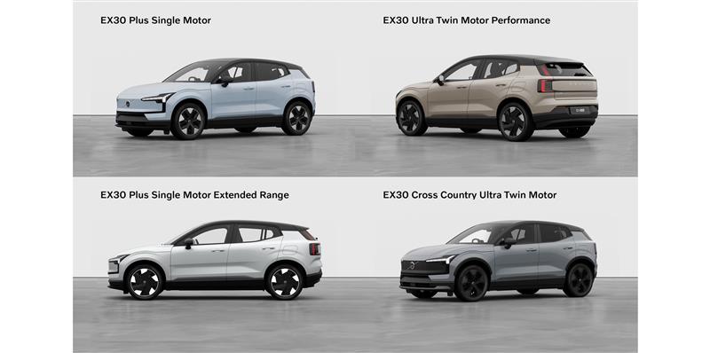 EX30フルセット EX30 ラインナップ拡大のご案内 | ボルボ・カー 長野